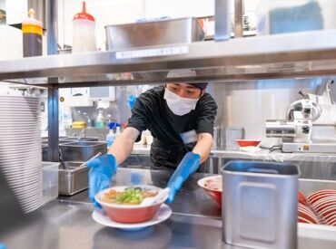 ラーメン魁力屋　イオンモール大牟田店[5404]　※2025年11月中旬オープン 全国展開のイートスタイルの店舗で活躍しませんか？
接客方法などイチから研修でお伝えします！