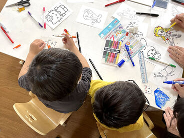 週1日・2時間～OK♪
シフト自由だから、家事や学校、Wワークにもピッタリ★
あなたの生活に合わせて働けます！