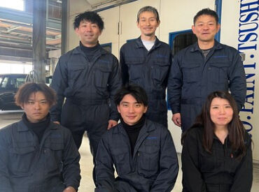 有限会社津島自工 大好きな車の「修理のプロ」になれるチャンス★
"完全未経験"さんでも大歓迎です！
最初は洗車やお手伝いから♪⇒正社員登用◎