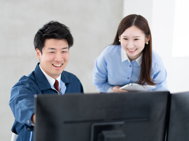 <空調完備の綺麗な職場!>
車・バイク通勤OK!あなたが楽な通勤スタイルで出社できます♪
※画像はイメージ