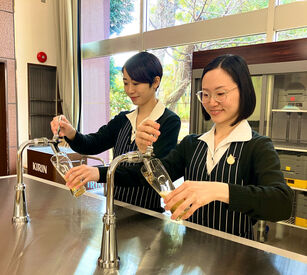 笑顔があふれる楽しい職場です♪
あなたの笑顔で、キリンのファンを増やしてください★