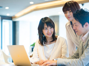 30～40代中心で、20代のメンバーも在籍しています。
　（※イメージ写真）