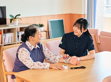 嬉しい待遇・制度が充実!
働きやすい環境です♪