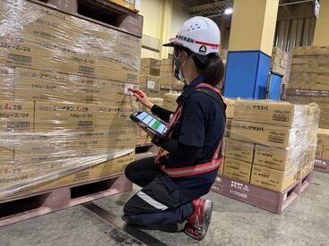 清和海運株式会社　新清水物流センター 丁寧な研修があるので、軽作業未経験でも大丈夫♪
現在活躍中のスタッフは、
20代が3名、30代が5名、50代が8名、50代が18名！