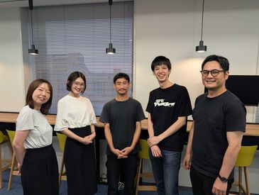 業界の知識はなくて大丈夫！
用語などはイチから教えるので安心してください♪