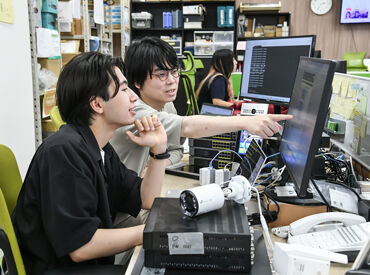 わいわいとした職場で、みんなで相談しながら仕事を進める環境です
困った時も先輩がしっかりフォロー♪