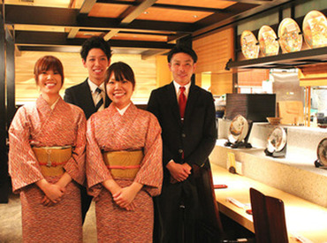 土佐料理 祢保希（ねぼけ）　新宿店 先輩がマンツーマンでサポート♪
予約のお客様が多いから、慌てずゆっくり覚えられる！
初めてでも安心してスタートできます◎