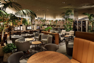 二子玉川 蔦屋家電 今回募集する蔦屋家電シェアラウンジは、
「フリードリンク＆ナッツ」を
お楽しみいただける有料カフェラウンジです♪