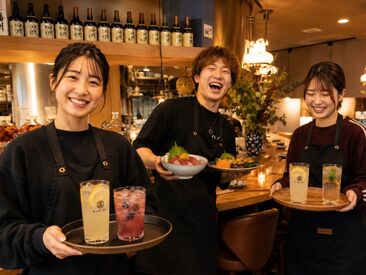 なにわ農家飯ト酒 佰姓蔵(ひゃくしょうぐら)　※2026年6月23日17時オープン 10～40代の男女活躍中！高時給×給与手渡し♪
学生さん、主婦(夫)さん、フリーターさんも多数☆
