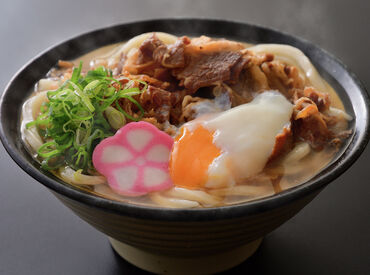 こだわりの一杯がまかないで無料☆
本場の讃岐うどんの味が食べられる♪
まかないを楽しみに働くスタッフさんも◎