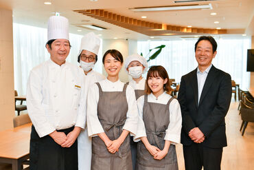 世界の約35の国と地域5万5000ヵ所以上に
サービスを提供する"コンパスグループ"
大手ならではの待遇やサポートを揃えています!