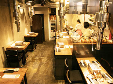 ▼壺ホルモンたまき＊大森駅から徒歩4分の
隠れ家焼肉店！落ち着いて過ごせる
居心地の良い空間が自慢♪