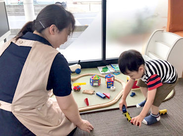 無料託児所もあり!
子育て中の方も働きやすい♪
シフトの融通もききます◎