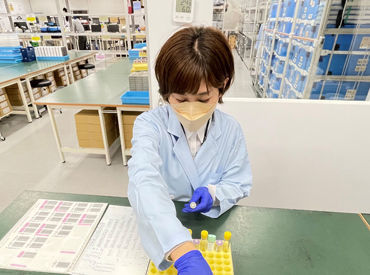 株式会社ジャパンクリニカルサービス　横浜業務センター スピードより正確さが大切なお仕事◎
複雑な作業もありません！
1対1で先輩社員が教えてくれるから心配不要です♪