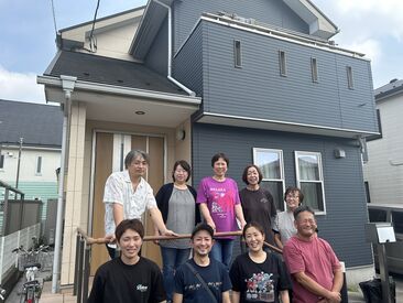 特定非営利活動法人ぶどうの木　グループホームみおん・わおん まるで自分のお家のような落ち着く空間♪
天気の良い日は「洗濯物、いっしょに干しましょう！」
など、コミュニケーションも◎