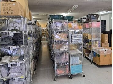 「長く続けたい」と思える環境がそろってます！
個人スペースで黙々作業♪
居心地の良い職場で新しいスタートしませんか？
