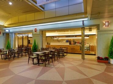 PROMENADE CAFE　クリスタ長堀店 オシャレなカフェです♪
未経験スタートしたい方も大歓迎！