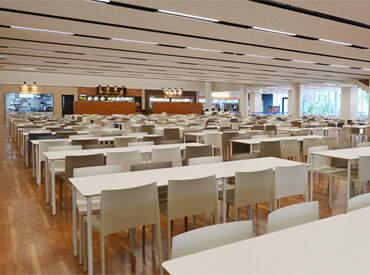 フードコート北里大学 働けば働くほどポイントが稼げる♪
クオカードや日用品などに交換できるから
モチベーションも維持しやすい！