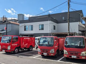 消防ポンプ車にも乗れちゃう超・レアバイト♪
免許は不要!未経験さん歓迎!