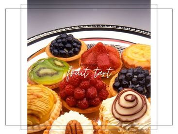 株式会社アクトプラス 運営事業部/opos240542 ＊カラフルでキュートなビジュアル＊
旬のフルーツタルト販売♪