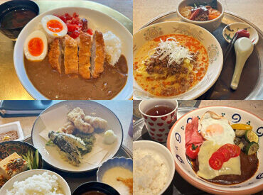 勤務日が待ち遠しくなること、間違いなし！
焼肉丼やすき焼きなど勤務前の楽しみも◎