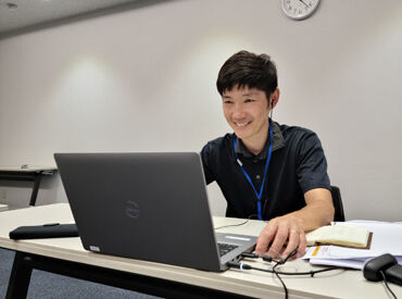 株式会社あさひ本社（人事セクション） 経験や特別な知識などは必要ありません◎
社員がしっかりとあなたをサポートします★