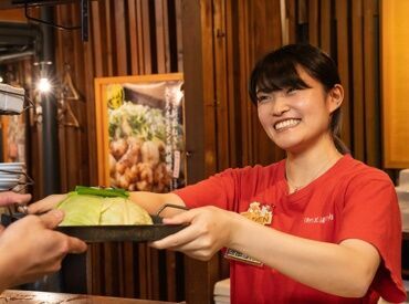 ご提供時のトークや
レジ、ハンディの使い方などは
一緒に接客しながら教えていきます♪