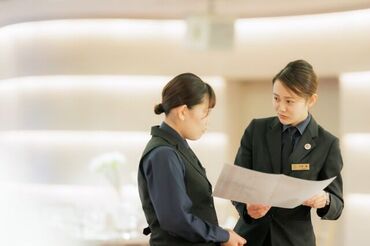 伝統ある場所で勤務!
マナーやおもてなしについて丁寧にお教えするので未経験でも安心◎