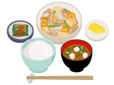 当社では…給食・学食・社食など、
企業や施設で過ごす皆様の食をサポートしています◎