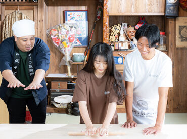 接客にチャレンジしたい方歓迎！オシャレALL自由♪
分からないことも既存店スタッフがしっかりサポートします★