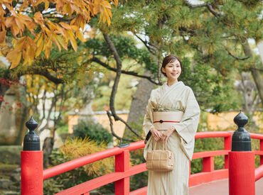 美保姿きもの総合学院　長野校 平日のみ勤務＆基本土日祝休み！
プライベートの時間も確保できるのが嬉しいポイントです♪
