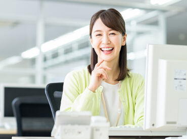 徳美リンクス株式会社 ＼業界経験や専門知識は不問！／
毎日の業務で海外の文化やビジネスに触れられる、グローバルな環境です★
※画像イメージ