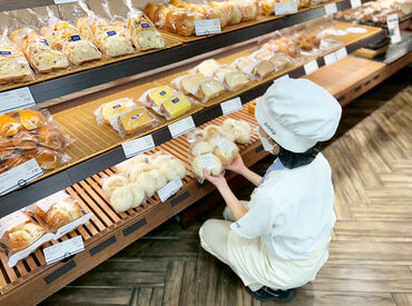 デパ地下でおなじみの絶品ベーカリー♪
難しい作業なし！
サンドイッチもパンで具材を挟むだけ！

※画像は他店舗のものです