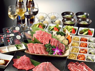 焼肉本舗ぴゅあ　池袋店 焼肉店でイチからお仕事♪
学校や家事・子育て、
Wワークとの両立もOK★