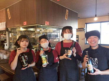 美濃路 柳原通店 ＜未経験の方も働きやすい♪＞
ヘアスタイルやカラーは自由でOK♪あなたらしく働けますよ！
