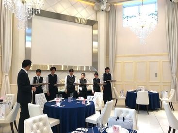 未経験の方でも安心！充実した研修制度で安心して勤務をスタートできますよ！日本平ホテルで働こう！