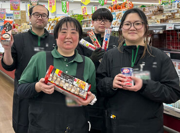 勤務後にそのままお買い物ができるのも魅力★
今日の夕飯は何にしようかな…?
などなど!業務スーパーだからの特典ですよ!