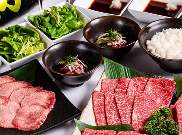 焼肉本舗ぴゅあ　品川店 ランチタイムは特に歓迎♪
学校や家事・子育て、
Wワークとの両立もOK★