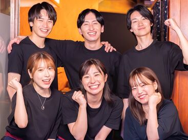 おばんざい酒場土間土間 横浜三栄ビル店 ＊～様々なメンバーが活躍中～＊
働きやすさには自信あり！
「新しい友達がほしい」方にもピッタリです♪