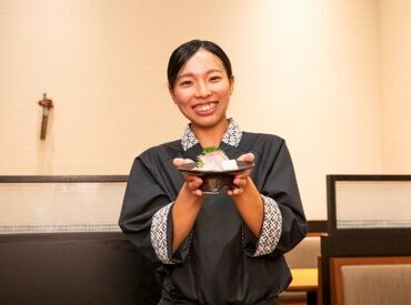 おさかな家族　ゆめタウン光の森店［129］ グループ各店で使える食事券毎月支給！
300円分×3枚を毎月アプリにて支給！
ご友人や家族とお得にお食事♪