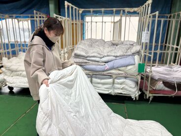 バイク・自転車通勤OK&無料駐輪場完備◎
「近場で働きたい」という方にもオススメです♪