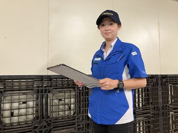 株式会社シンヨウ･ロジ ≪知識も経験も一切いりません≫
フォロー体制はバッチリな職場なので
未経験でも、安心してご応募くださいね♪

