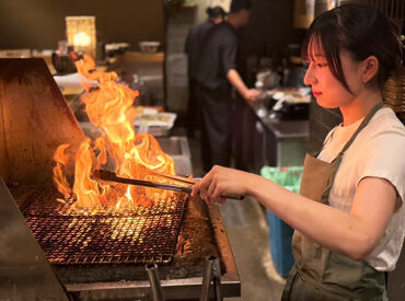 ◆未経験歓迎◆
両職種ともに簡単な作業だけお任せ！
ホール：ご案内・料理の配膳など
キッチン：料理のちょっとした盛付けなど