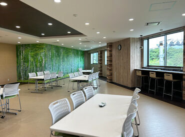 綺麗な休憩室完備で働きやすい環境をご用意します◎