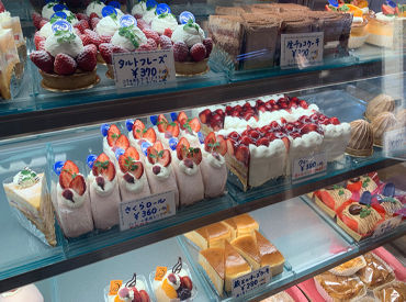 新作のお菓子が発売されたときには試食ももらえちゃうかも…！
持ち帰りもOKだから、スイーツ好きにはたまらない☆