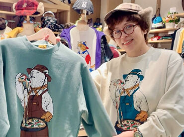 go slow caravan イオンモール須坂店 ※10月3日(金)オープン 週2日～◎早番・遅番、自分のペースで働けます！
学校がお休みの日やWワーク、家庭都合に合わせて勤務♪