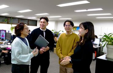 みんなで助け合う、明るく働きやすいチームです♪