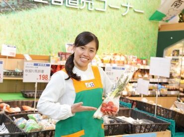 Ａコープごしょ店 現在のスタッフもみんな未経験からスタートしました♪先輩スタッフが側にいるから、わからないことも聞けるのも安心ポイント！