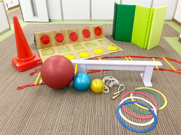 子どもたちの「できた！」を一緒に応援！
“やりがい”と“働きやすさ”のバランスがちょうどいい♪