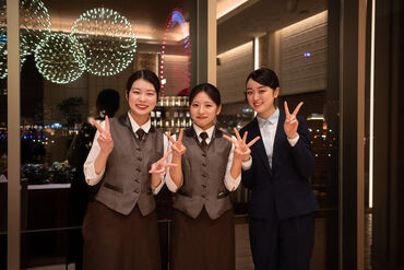 みなとみらいで感動的な日を☆彡
シフトは10日前までに提出でOK!
※撮影時のみマスクを外しています